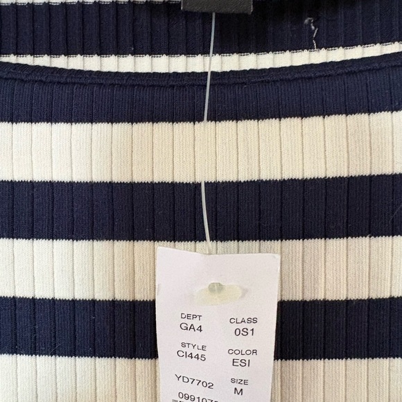 J. Crew Navy and White Striped Maxi Dress - Picture 4 of 10